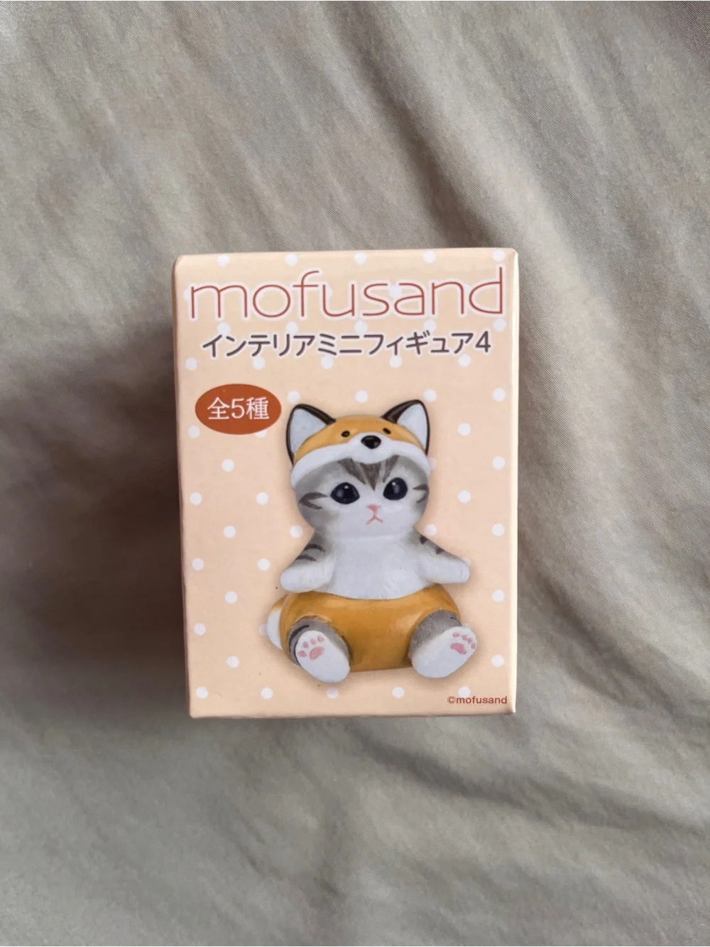 Momofusand Blond Box - Cat Mini Figurine